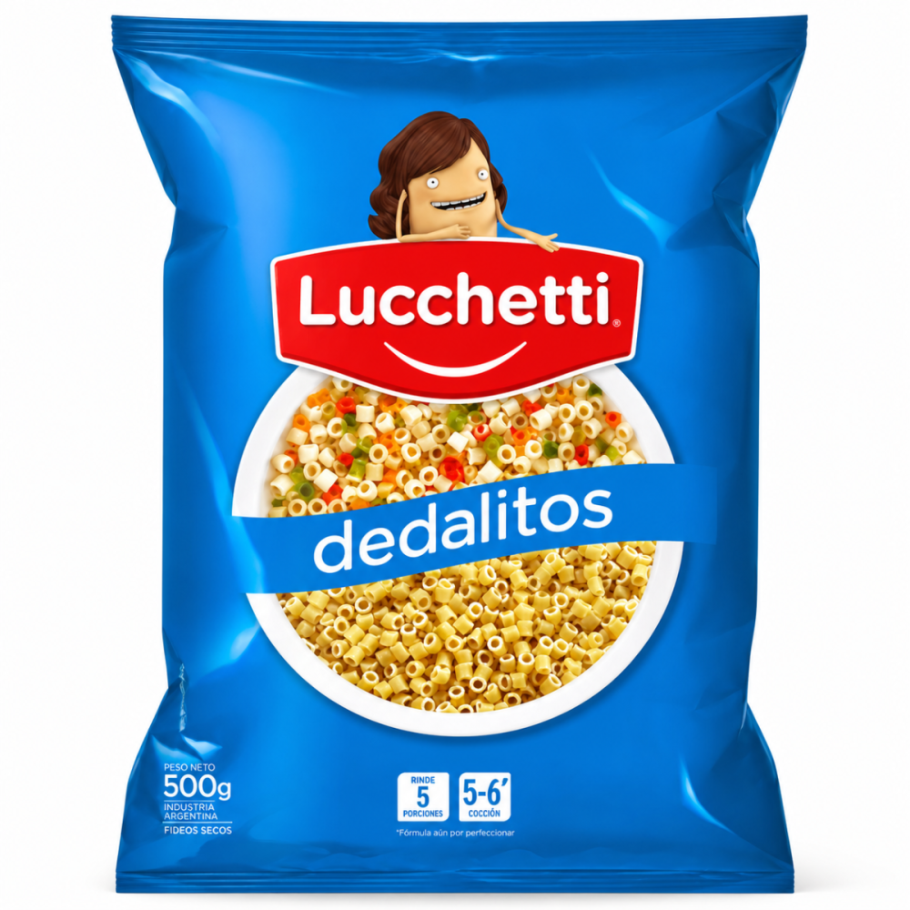 FIDEO DEDALITO LUCCHETTI 15x500grs