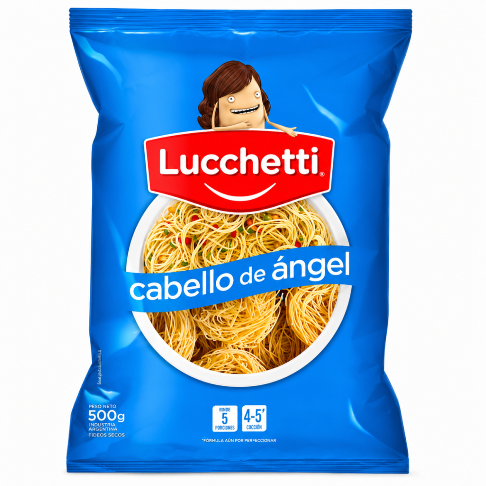 FIDEOS CABELLO DE ANGEL 15 X 500 LUCCHETTI