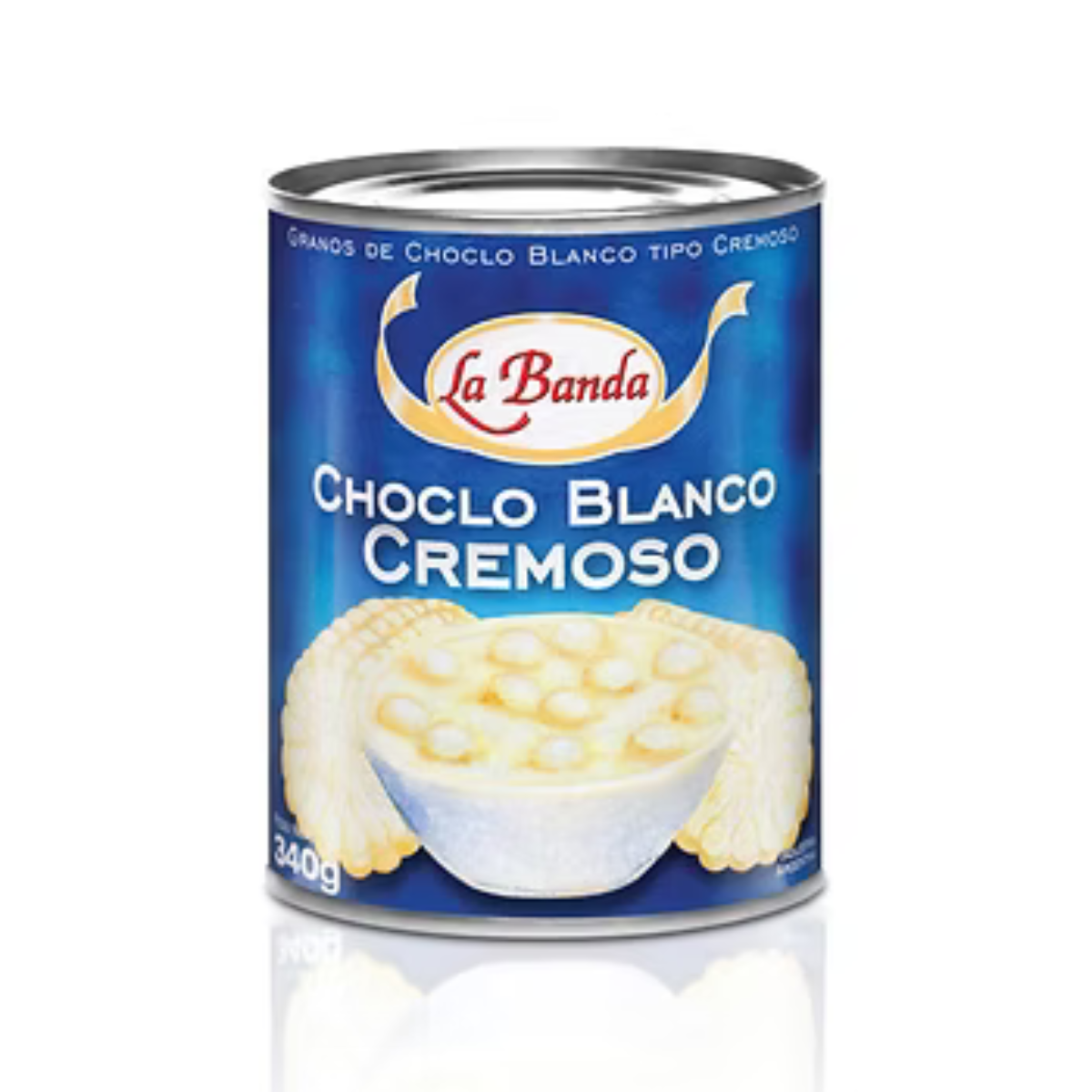 CHOCLO CREMOSO BCO LA BANDA 24 x 350 GR