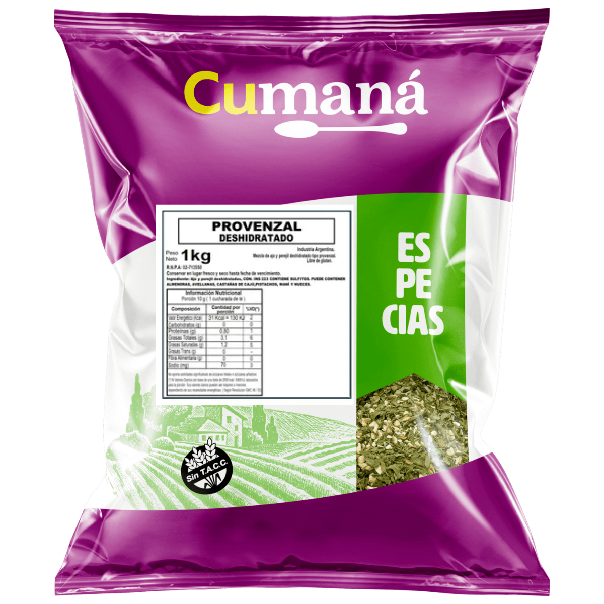 PROVENZAL DESHID.CUMANA 10 BOLSAS X 1 KG