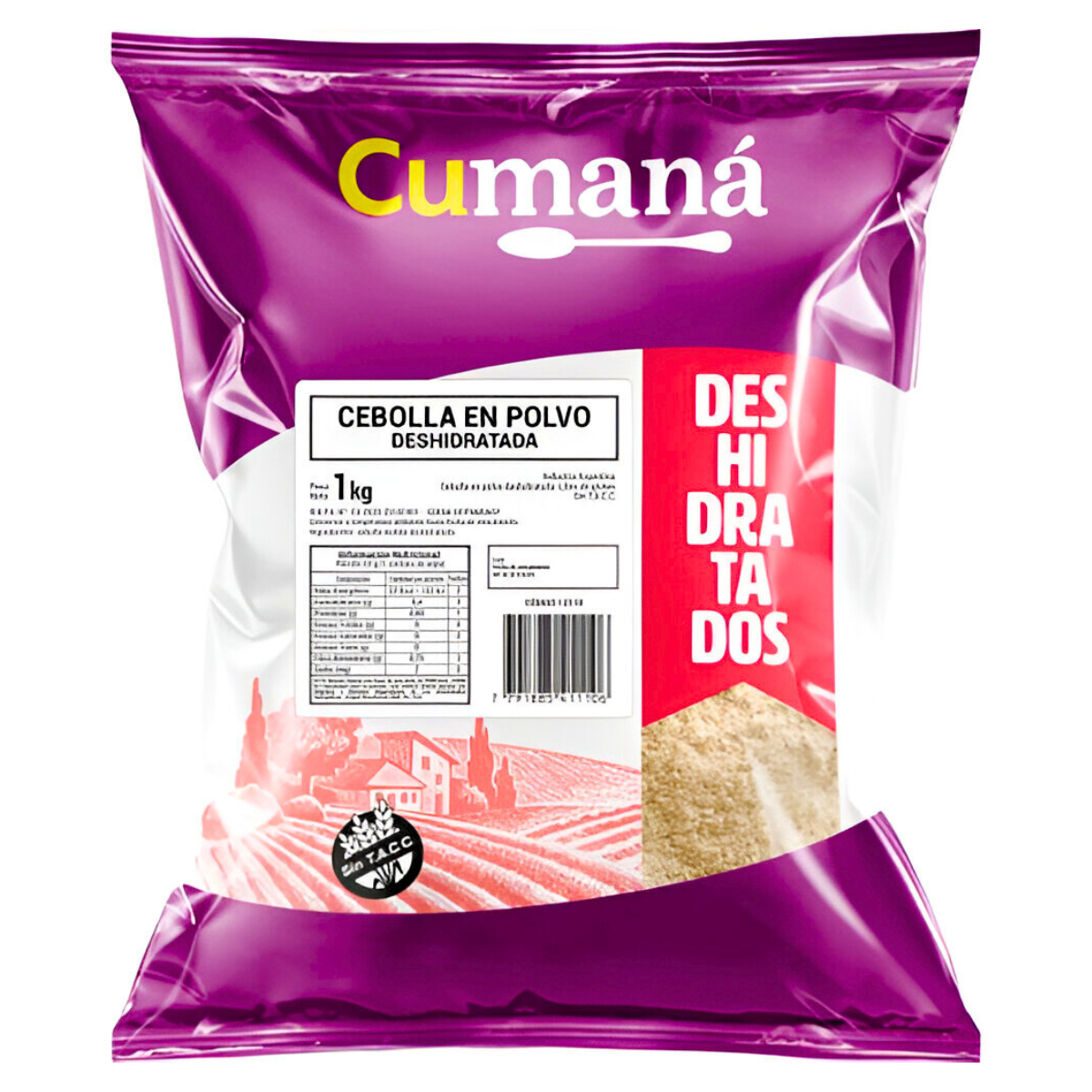 CEBOLLA EN POLVO CUMANA BOLSA 10 X 1KG