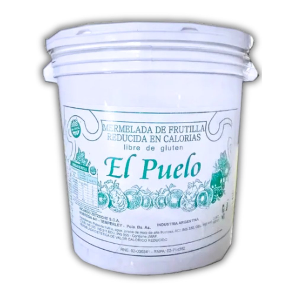BALDE MERMELADA B.C. FRUTILLA X 5 KG PUELO