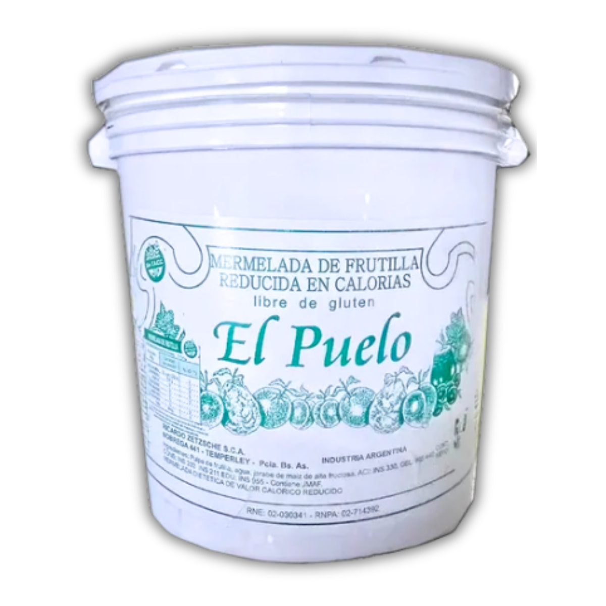 BALDE MERMELADA B.C. FRUTILLA X 5 KG PUELO