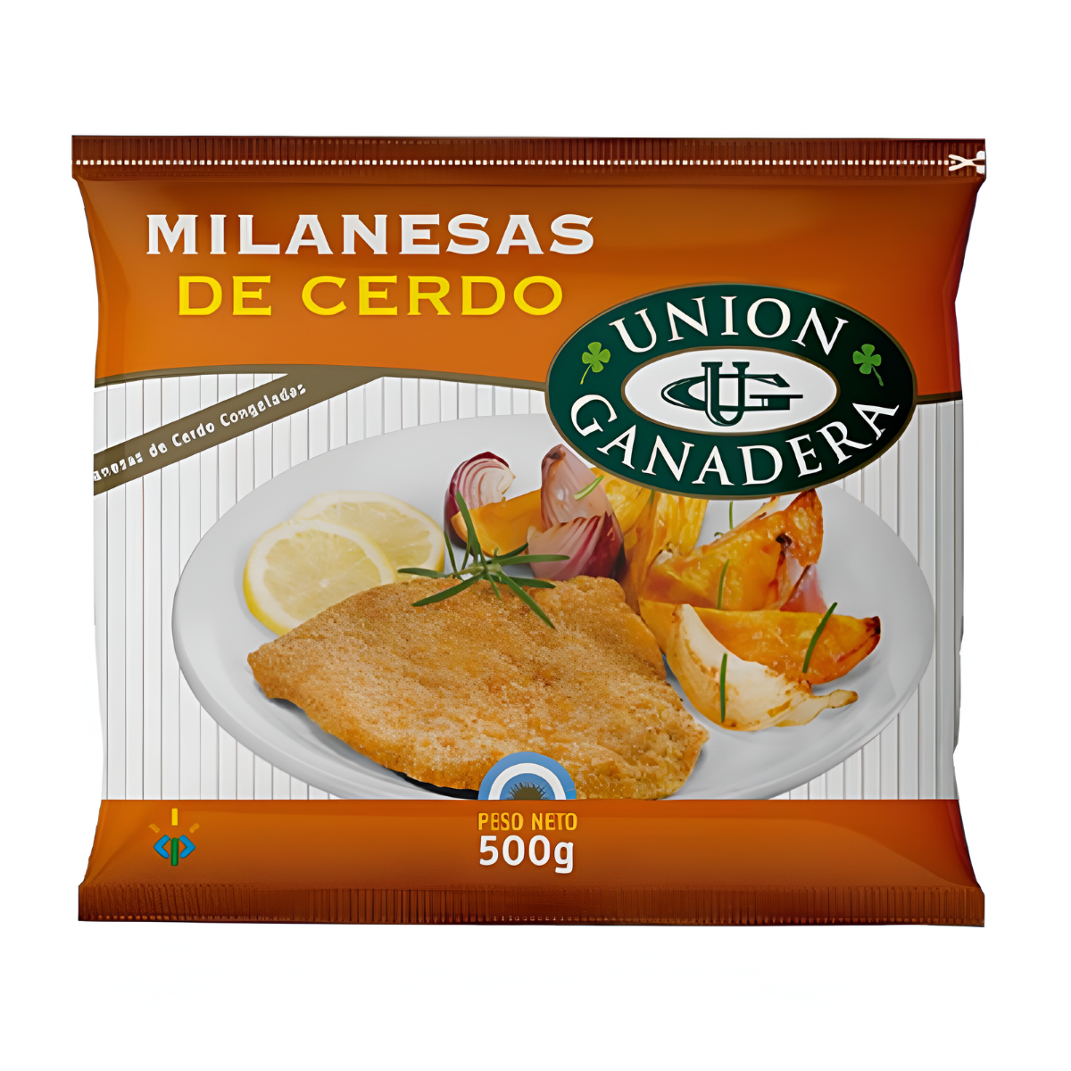 MILANESA DE CERDO U. GANADERA  6 x 500 G