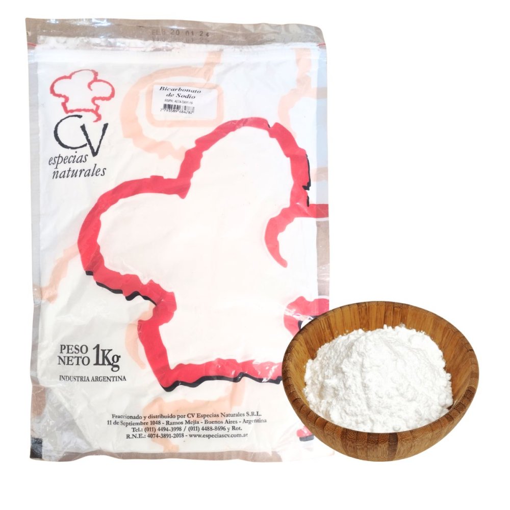 BICARBONATO DE SODIO  CV ESPECIAS x1kg