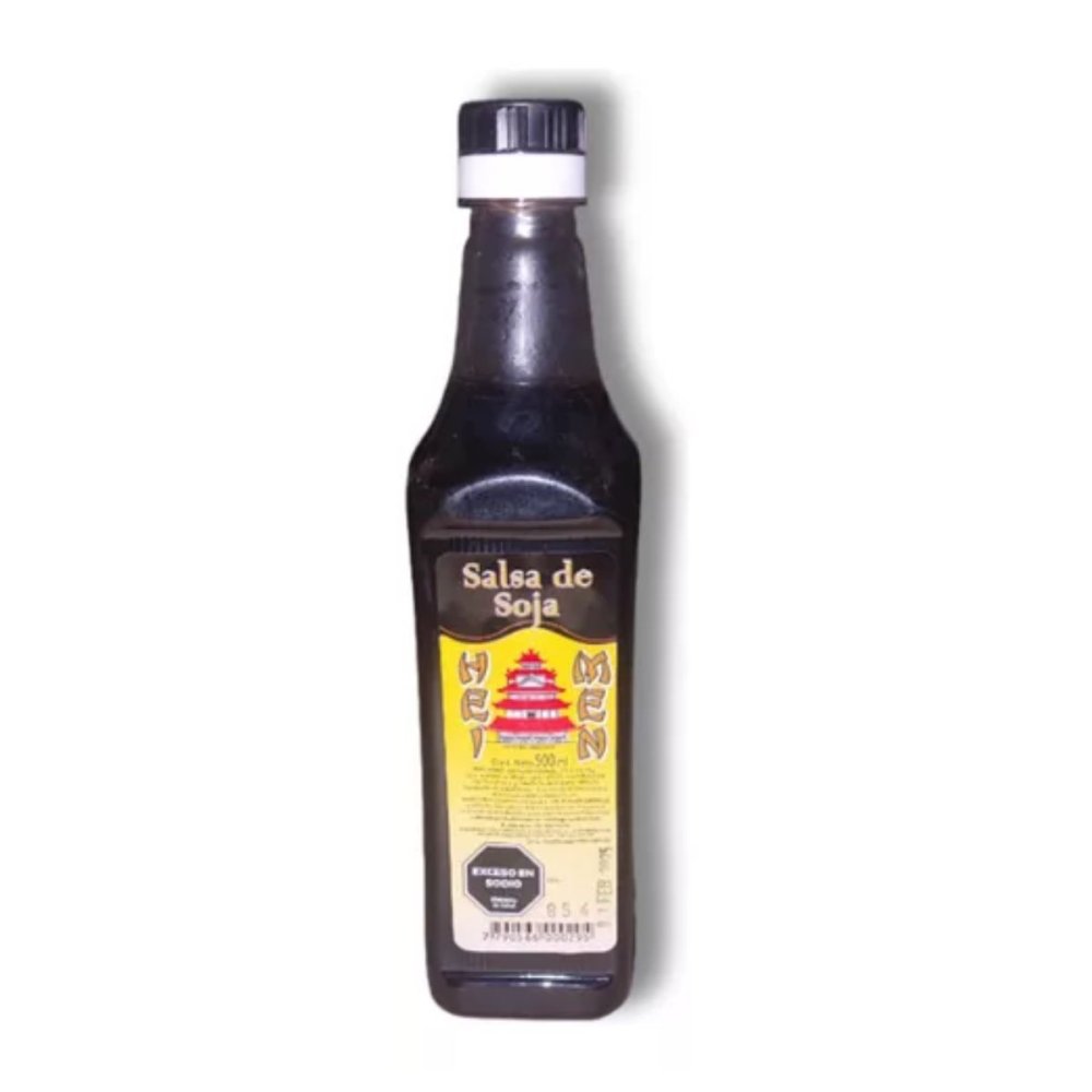 SALSA DE SOJA HEI-MEN 12 botellas x 500cc