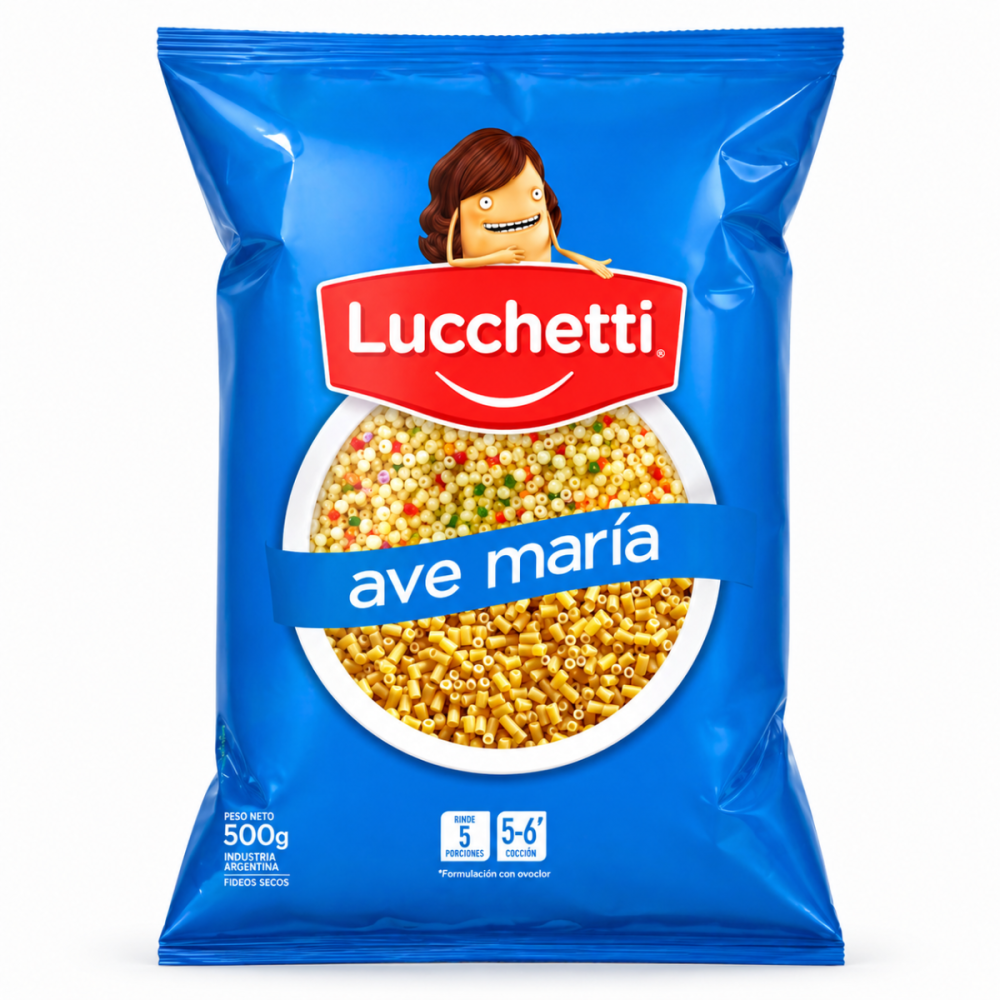 FIDEO AVE MARIA LUCCHETTI 15 x 500g
