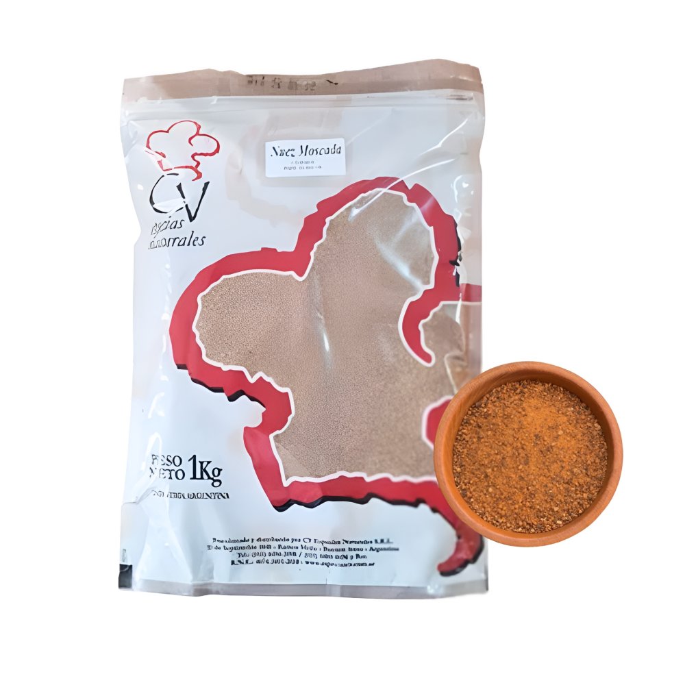 NUEZ MOSCADA MOLIDA EXTRA CV ESPECIAS x1kg