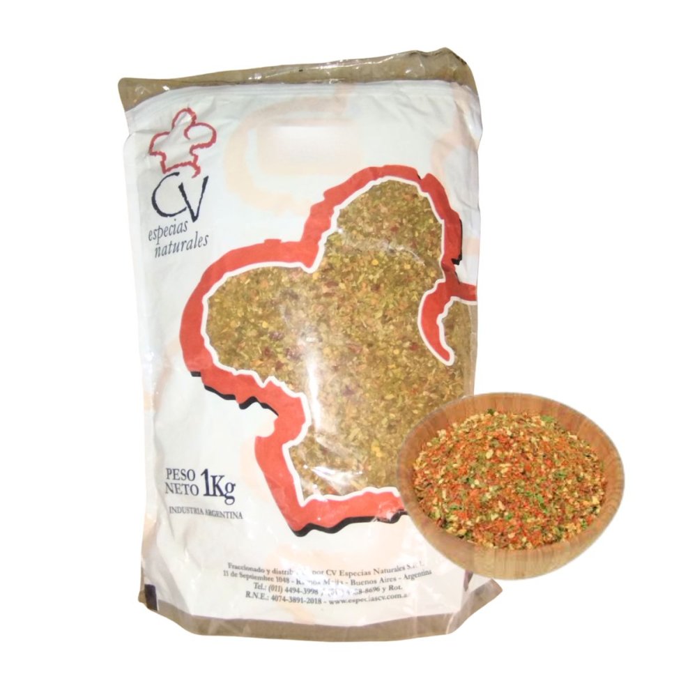 CHIMICHURRI EXTRA  CV ESPECIAS BOL.x1 kg