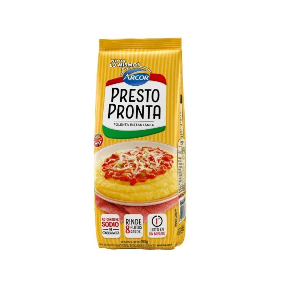 POLENTA  PRESTO PRONTA 30 paq. x 500g