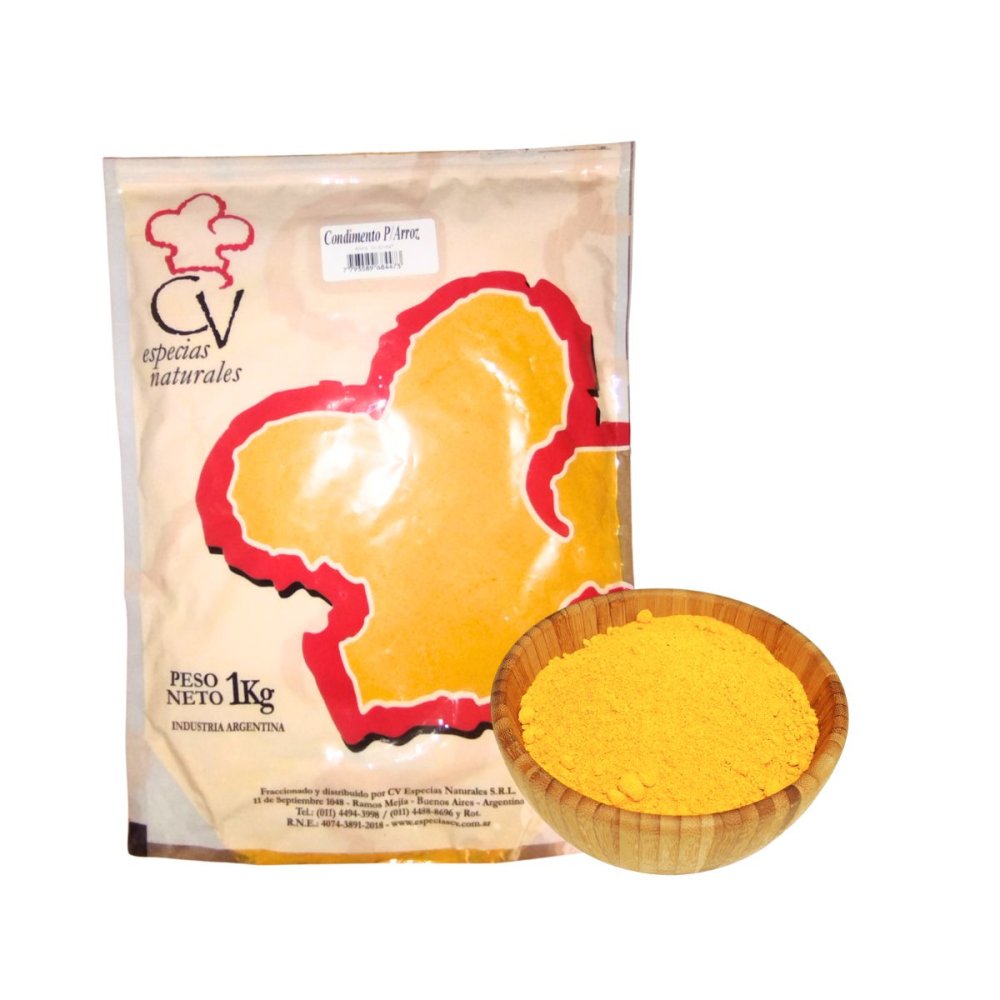 CONDIMENTO P/ARROZ  CV ESPECIAS x 1 kg