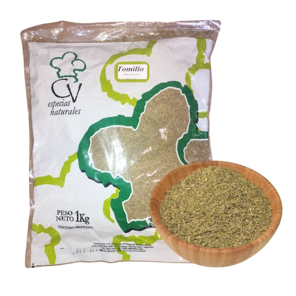TOMILLO EXTRA BOLSA  CV ESPECIAS x 1 kg