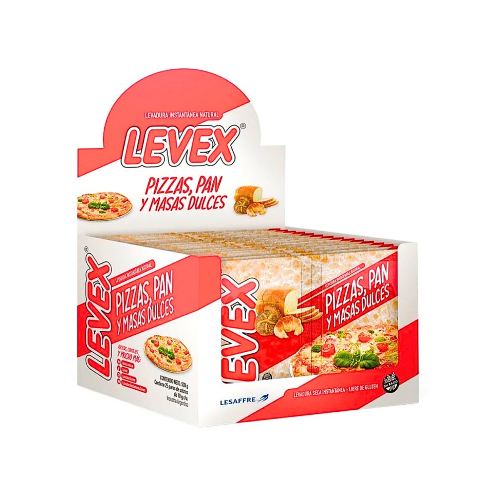 LEVADURA LEVEX X 25 SOB.X 10 GRS