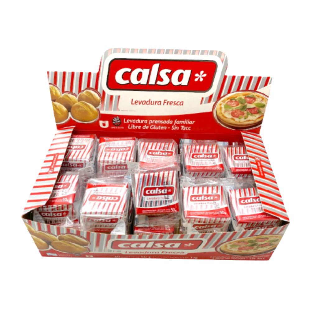 LEVADURA CALSA CAJA 20 X 50 GRS