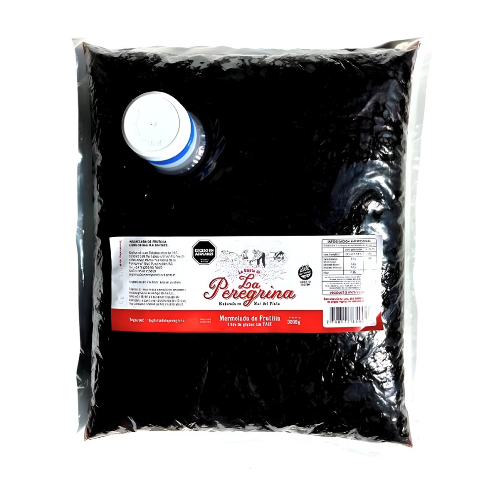 MERM.FRUTILLA LA PEREGRINA 4 X 3 KG